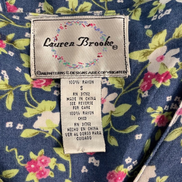 Vintage 90s Floral Romper - Picture 7 of 11